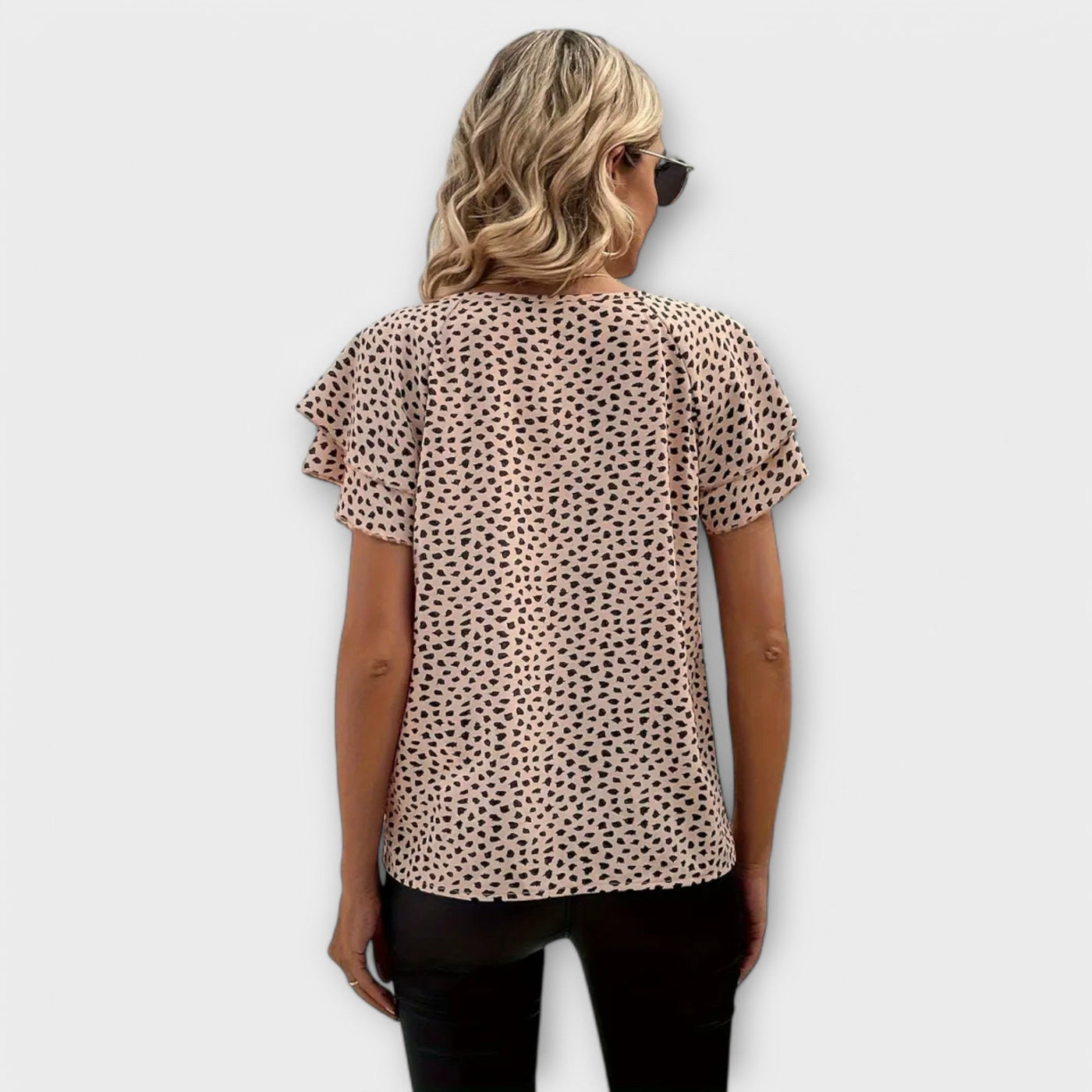 Castorini™ | Blusa con Stampa Allover