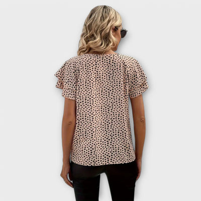 Castorini™ | Blusa con Stampa Allover