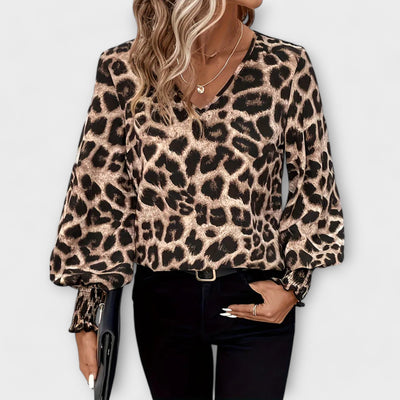Castorini™ | Blusa Leopardo Selvaggia
