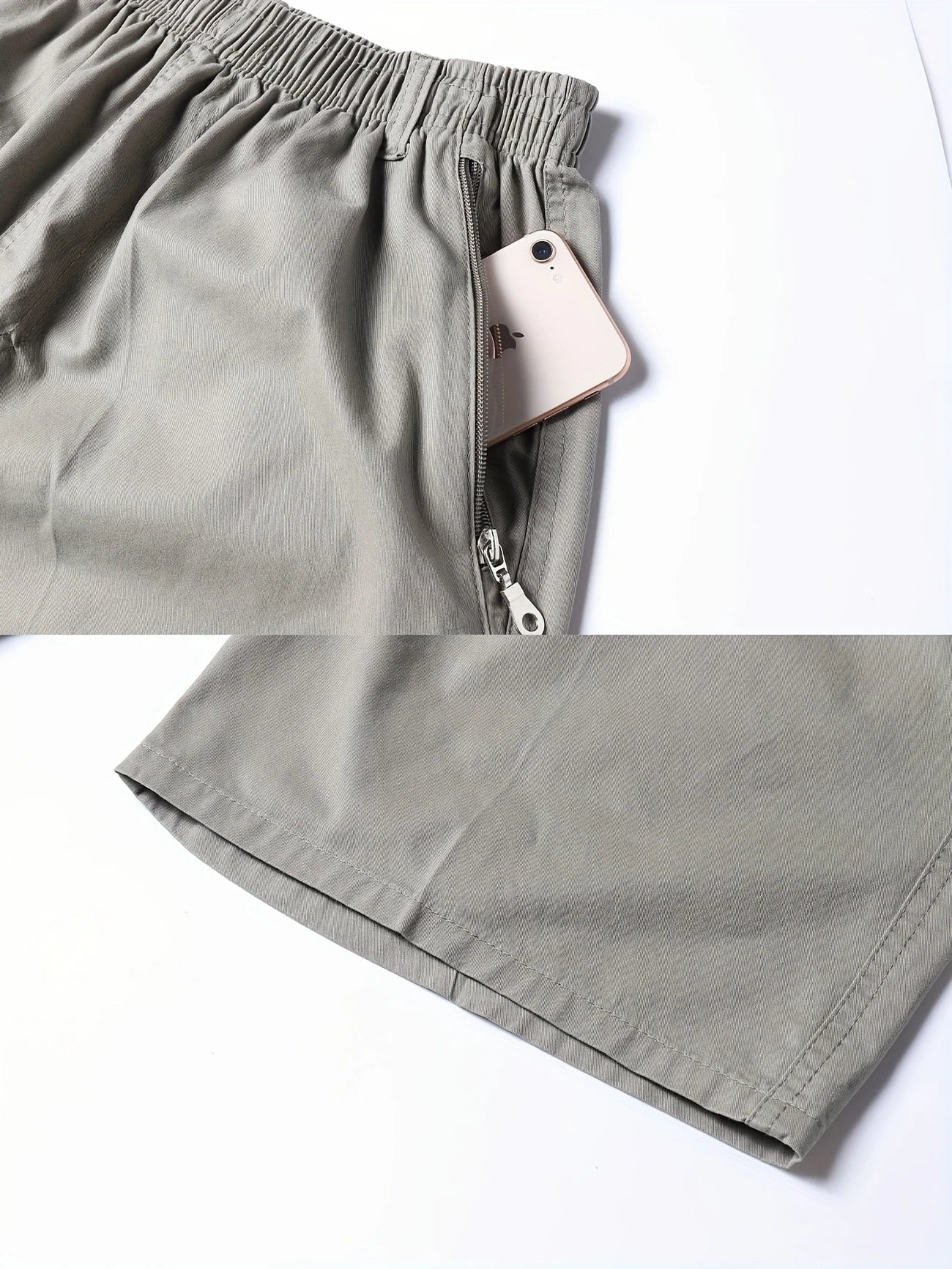 Castorini™ | Pantaloni cargo corti leggeri con tasche