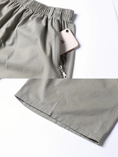 Castorini™ | Pantaloni cargo corti leggeri con tasche
