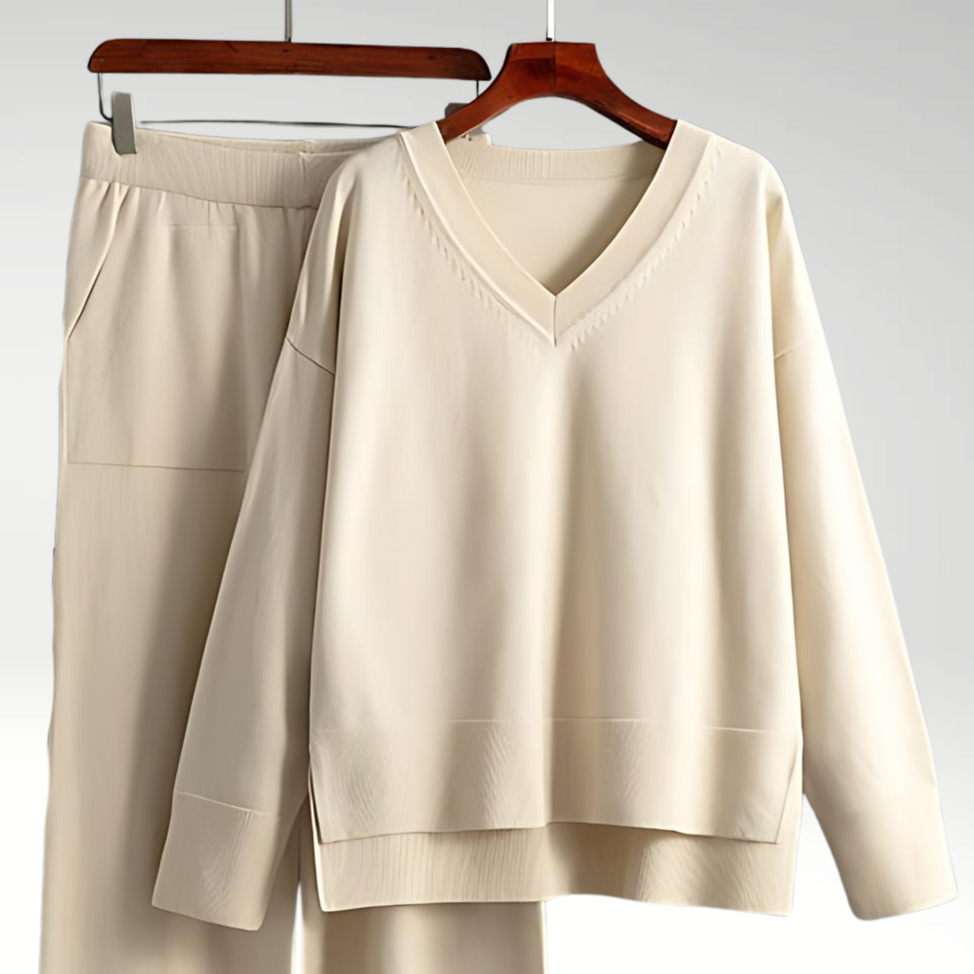 Castorini™ | Ensemble due pezzi Luxe col V