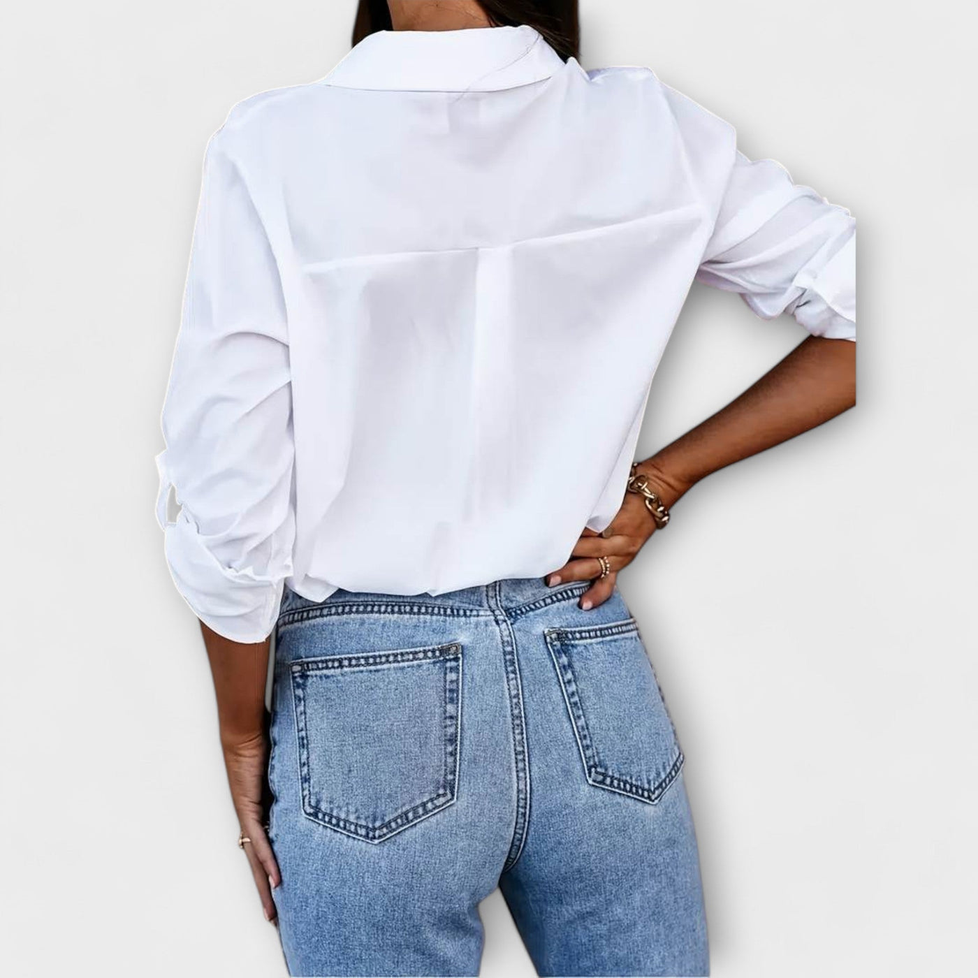 Castorini™ | blusa rilassata con scollatura a V