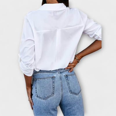 Castorini™ | blusa rilassata con scollatura a V