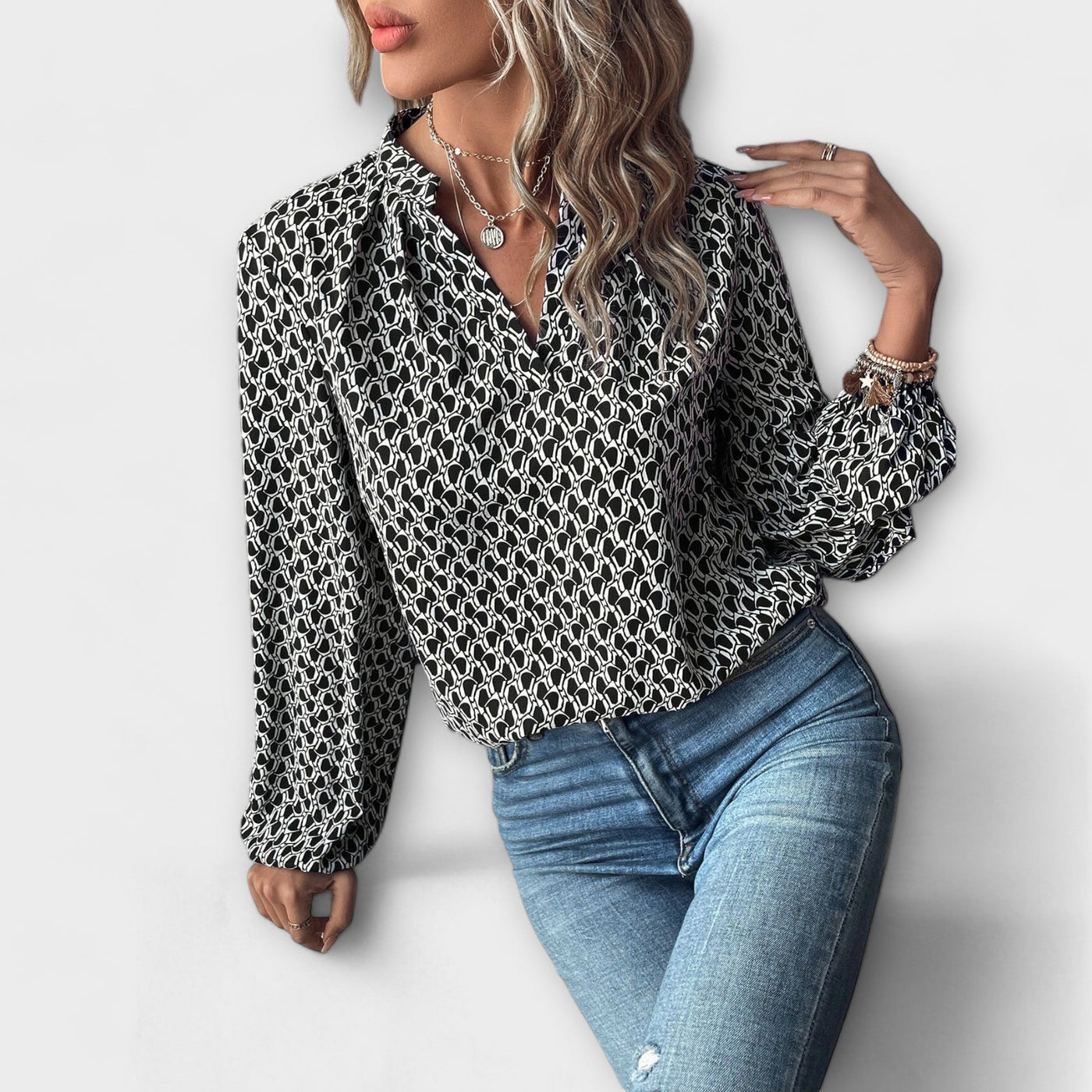 Castorini™ | Blusa Relaxiva con Motivo