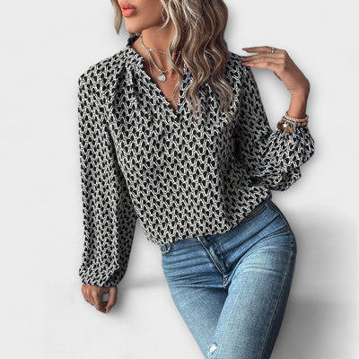 Castorini™ | Blusa Relaxiva con Motivo