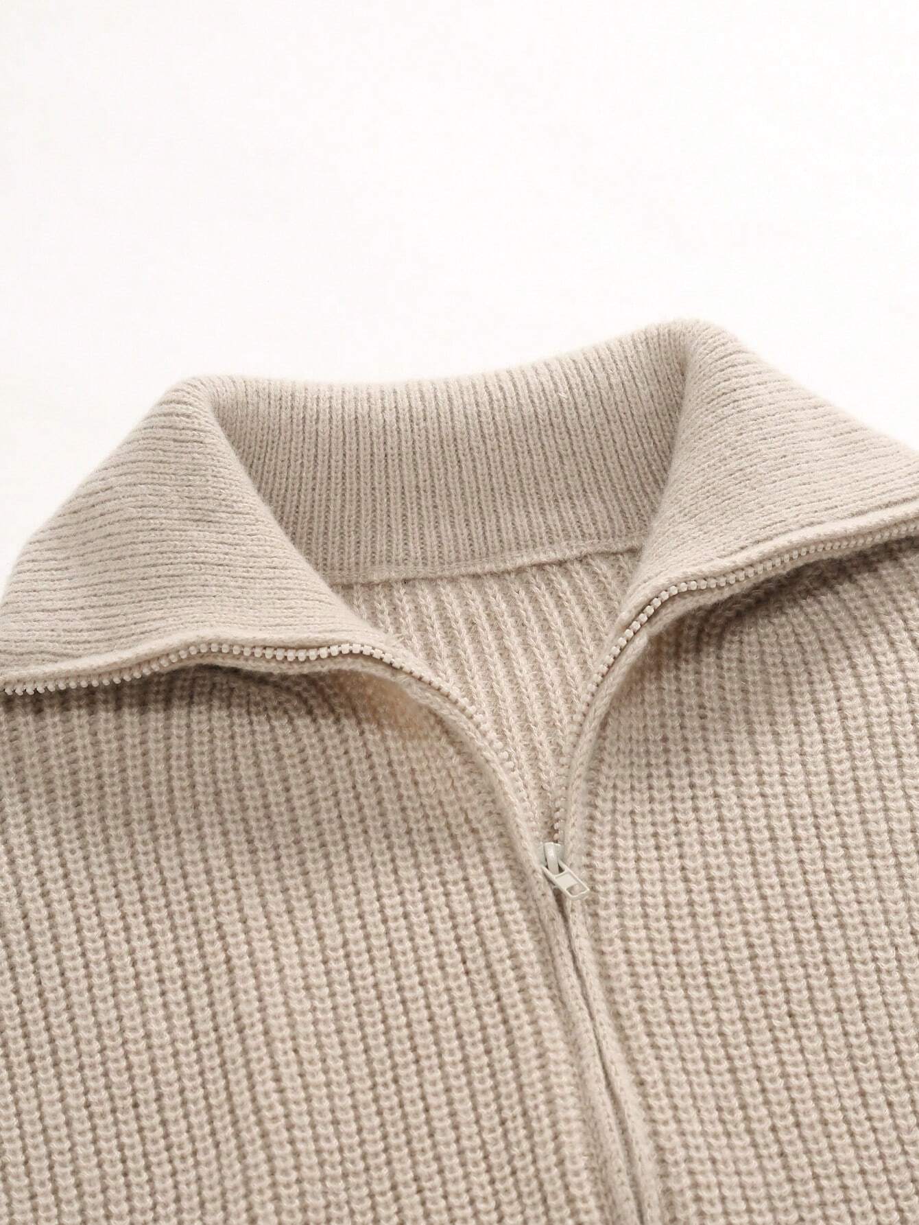 Castorini™ | Cardigan con zip