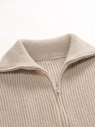 Castorini™ | Cardigan con zip