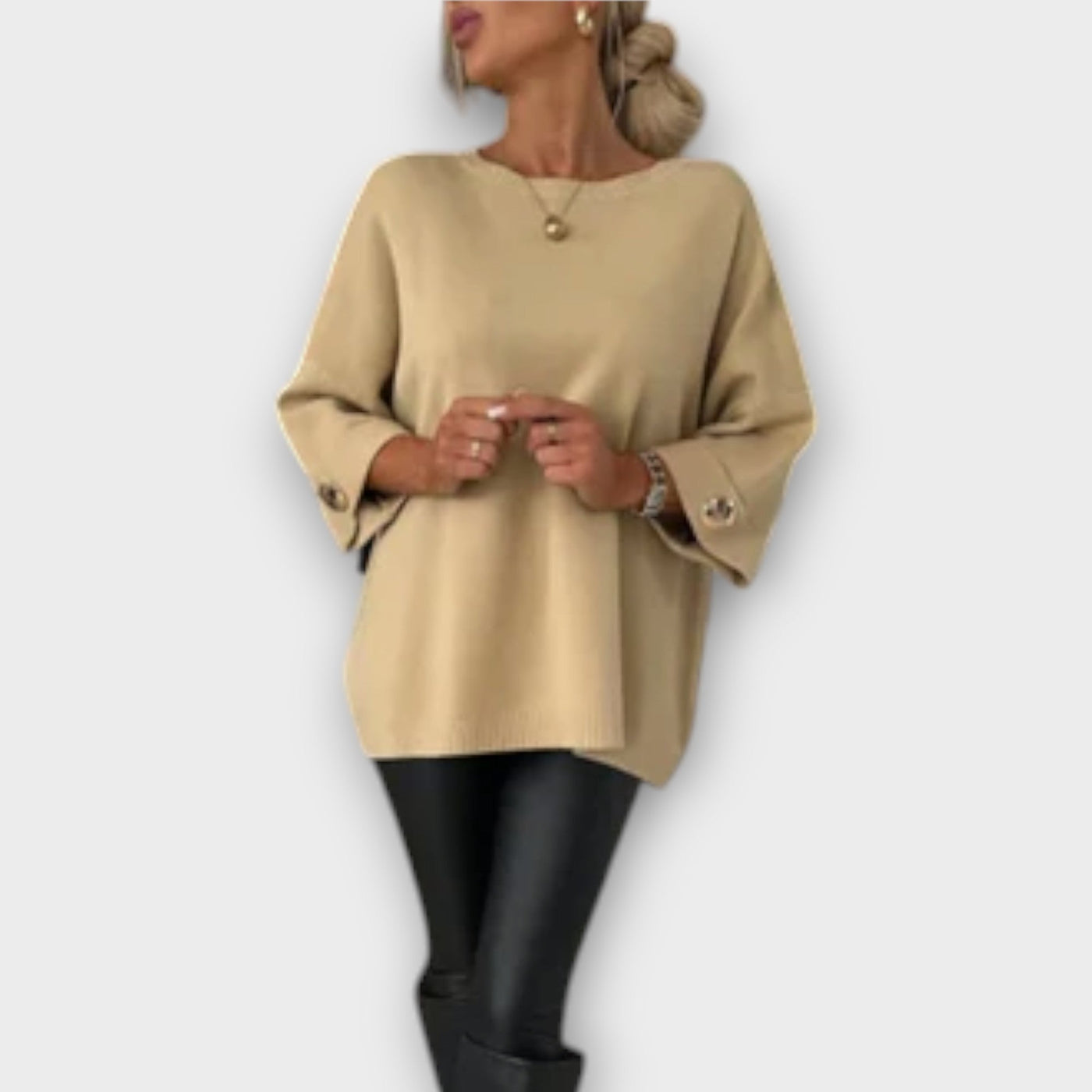 Castorini™ | Elegant Knit Blouse