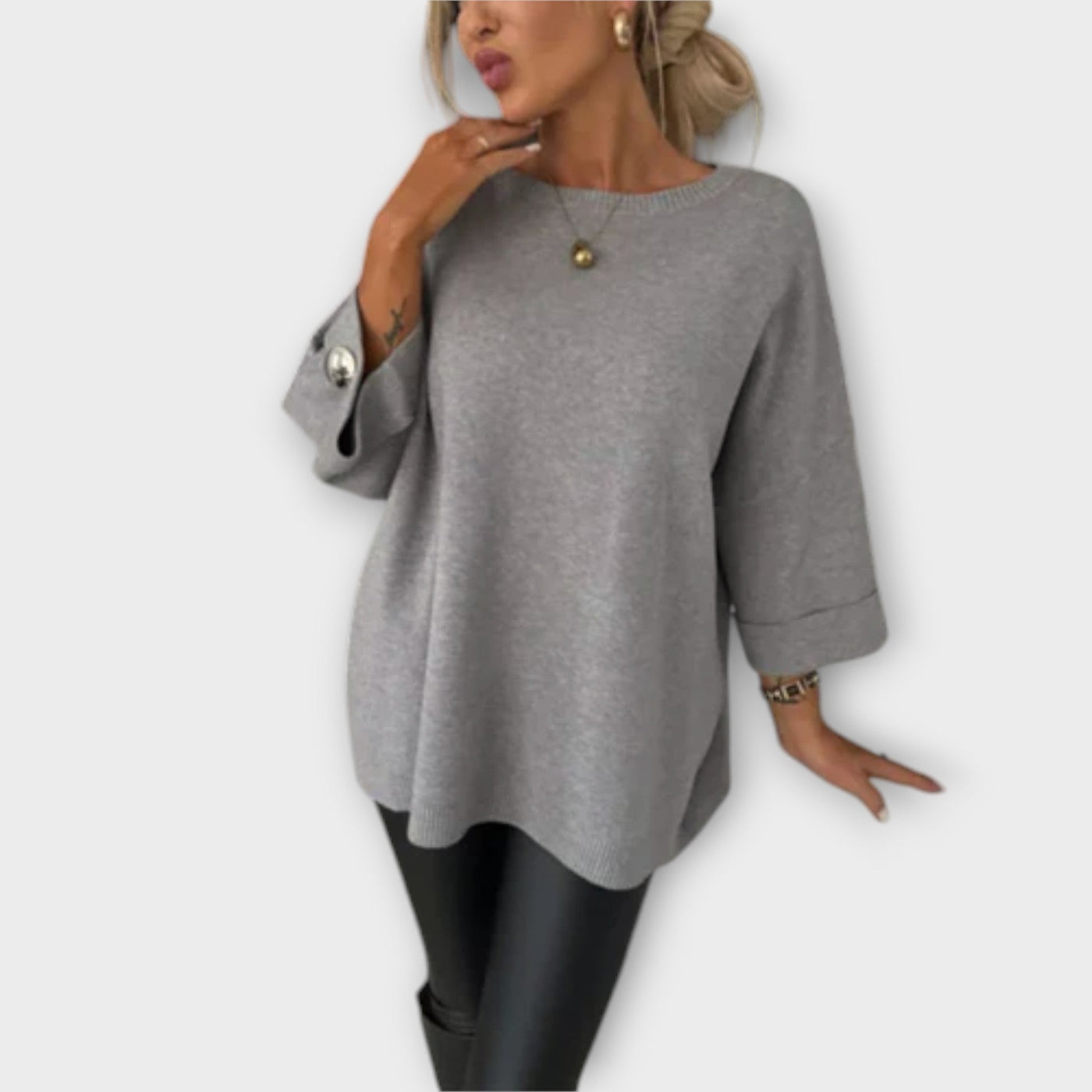Castorini™ | Elegant Knit Blouse