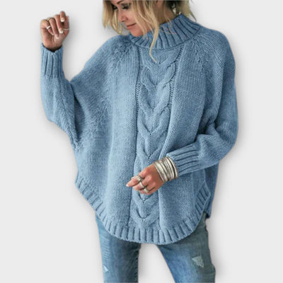 Castorini™ | Knitted Sweater with Cable Pattern