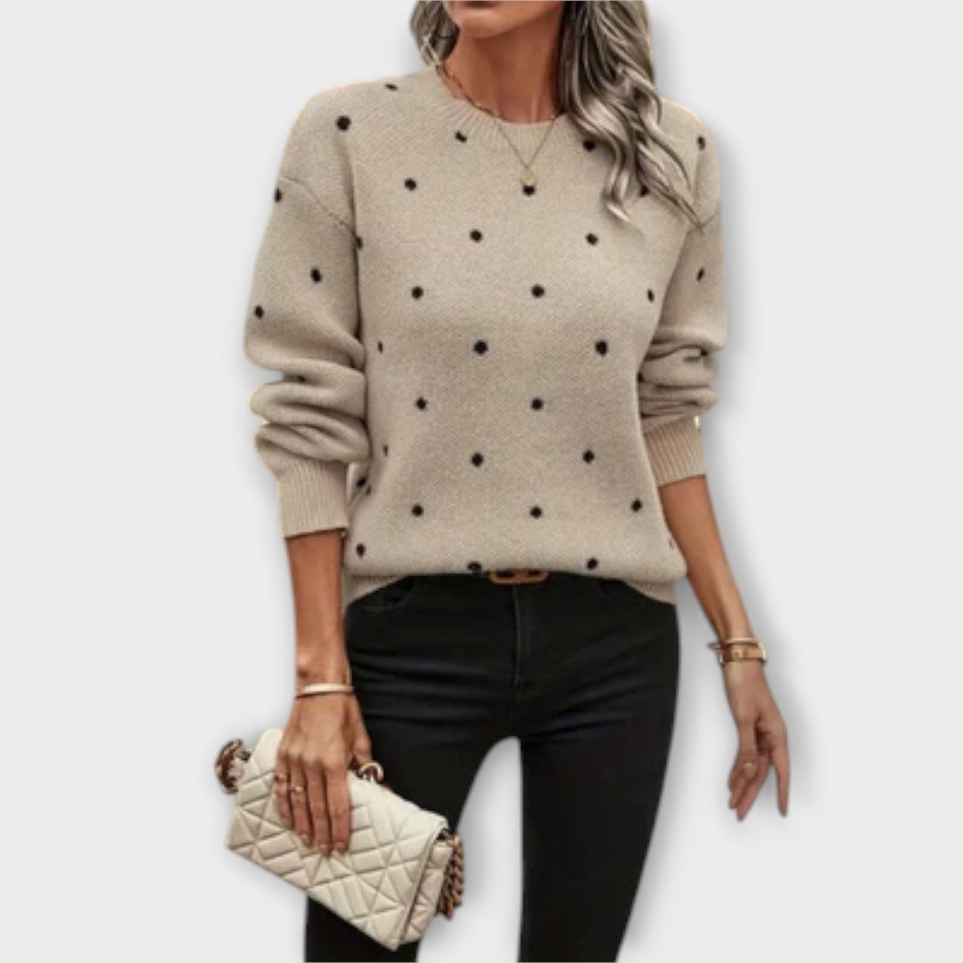 Castorini™ | Casual Long-Sleeve Knit Sweater