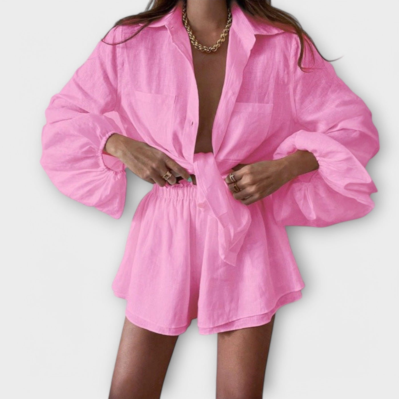 Castorini™ | Set Completo con Pantaloni Corti