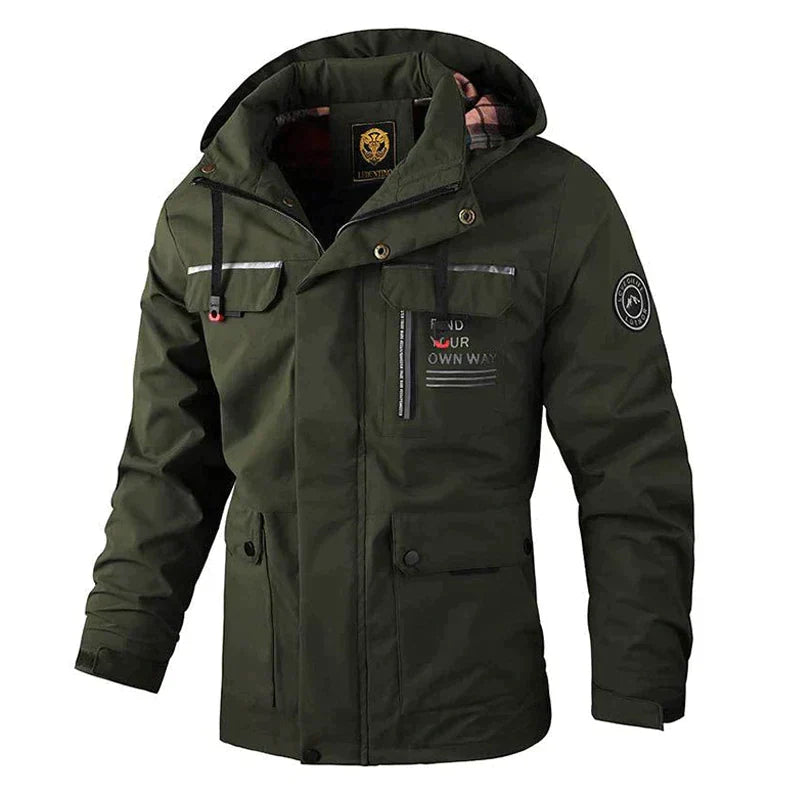 Giacca a vento casual da uomo