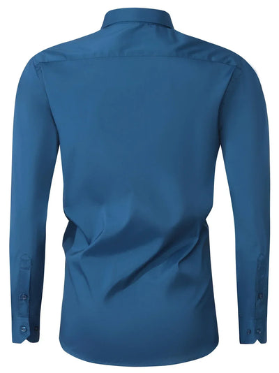 Castorini™ | Elegante camicia a maniche lunghe con bottoni