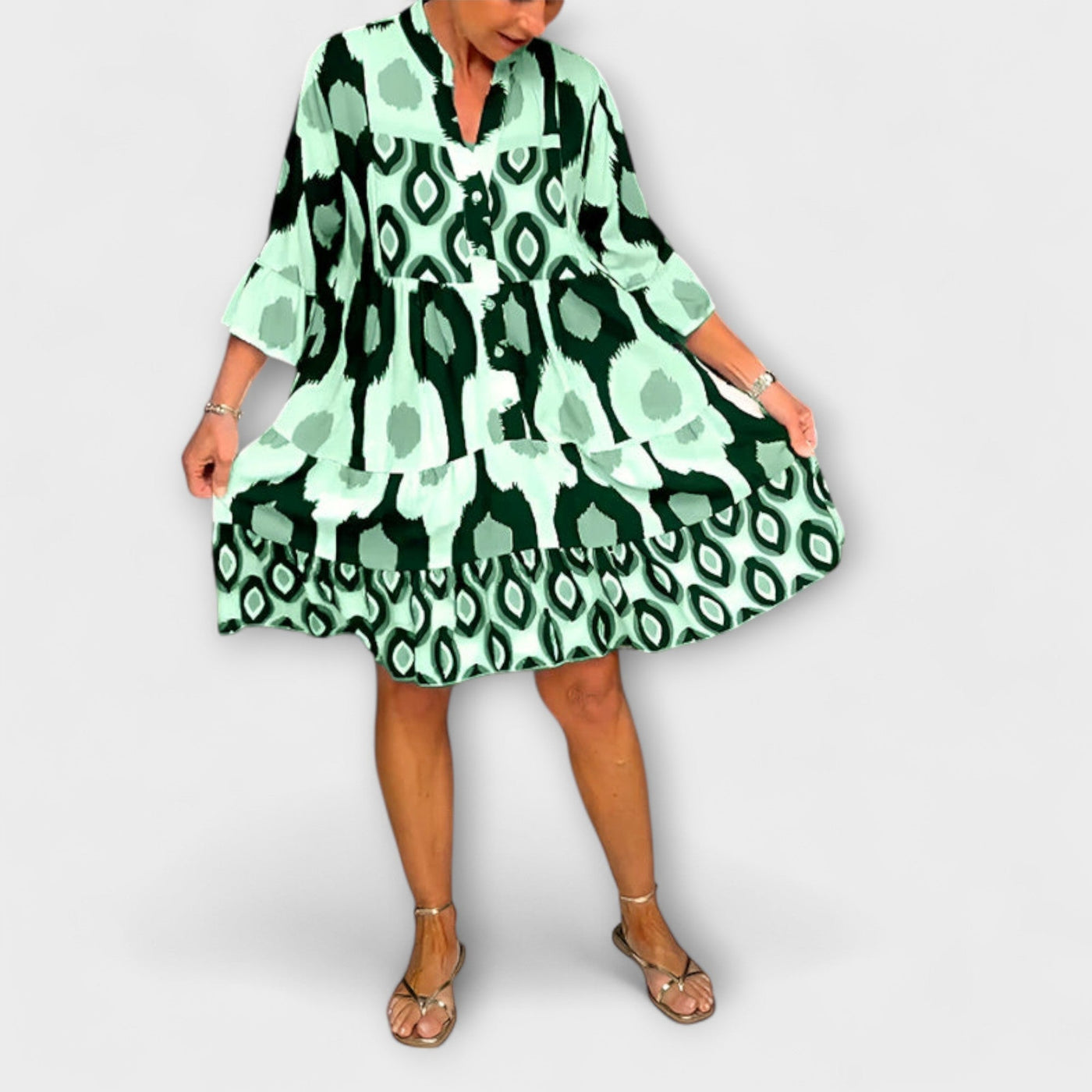 Castorini™ | Abito Midi Elegante