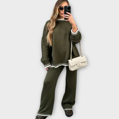 Castorini™ | Set di 2 Pezzi con Top In Maglia