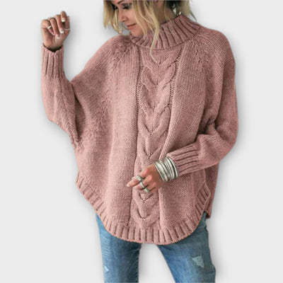 Castorini™ | Knitted Sweater with Cable Pattern