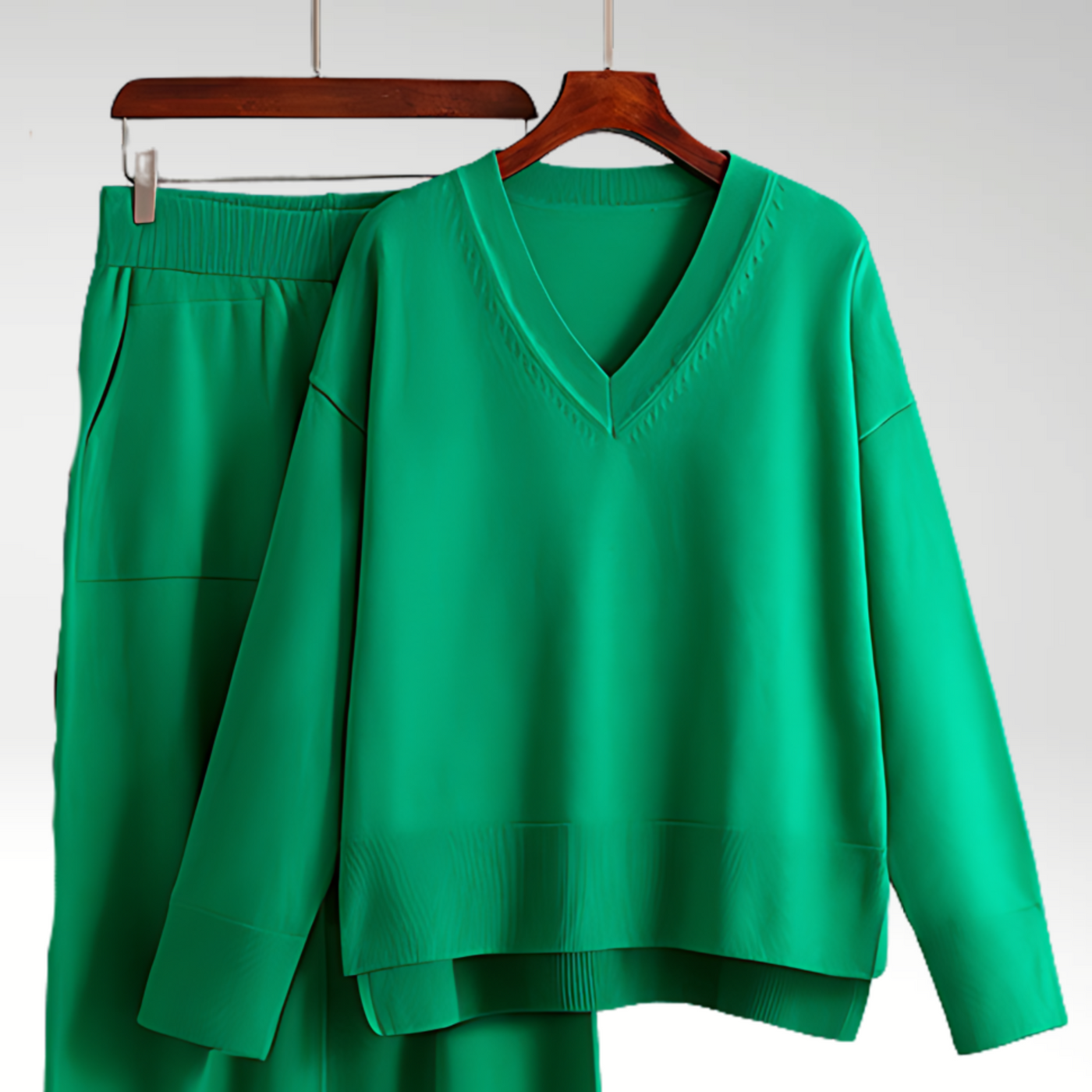 Castorini™ | Ensemble due pezzi Luxe col V