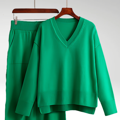 Castorini™ | Ensemble due pezzi Luxe col V