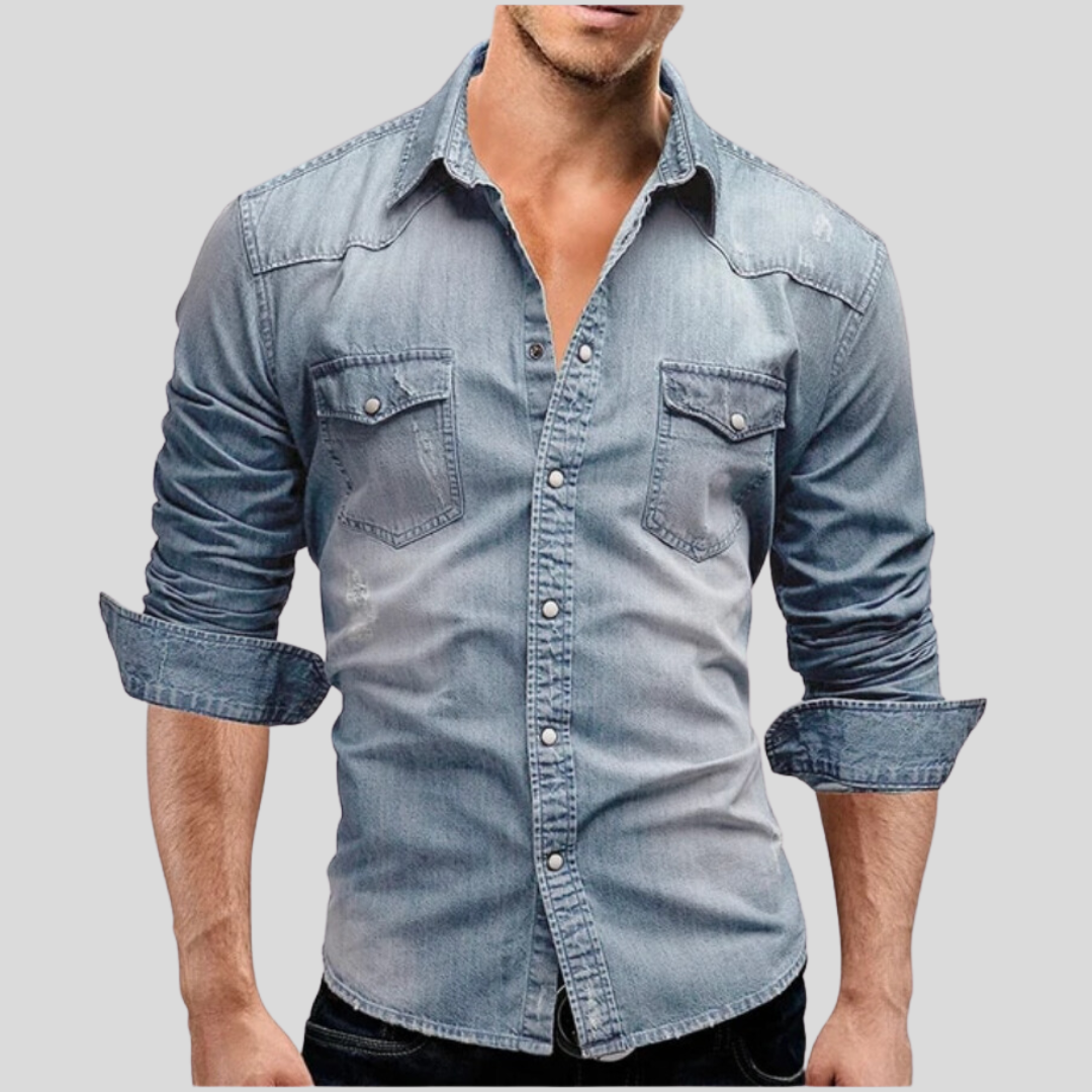 Castorini™ | Camicia in denim dallo stile moderno