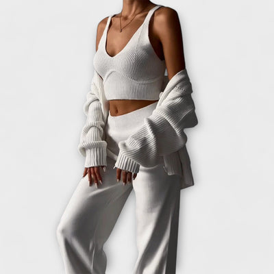 Castorini™ | Set di 3 Pezzi Lavorato a Maglia