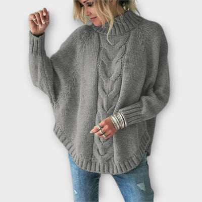 Castorini™ | Knitted Sweater with Cable Pattern