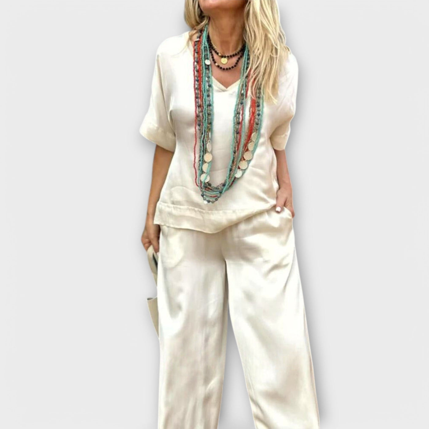 Castorini™ | Blusa e Pantaloni Hazel