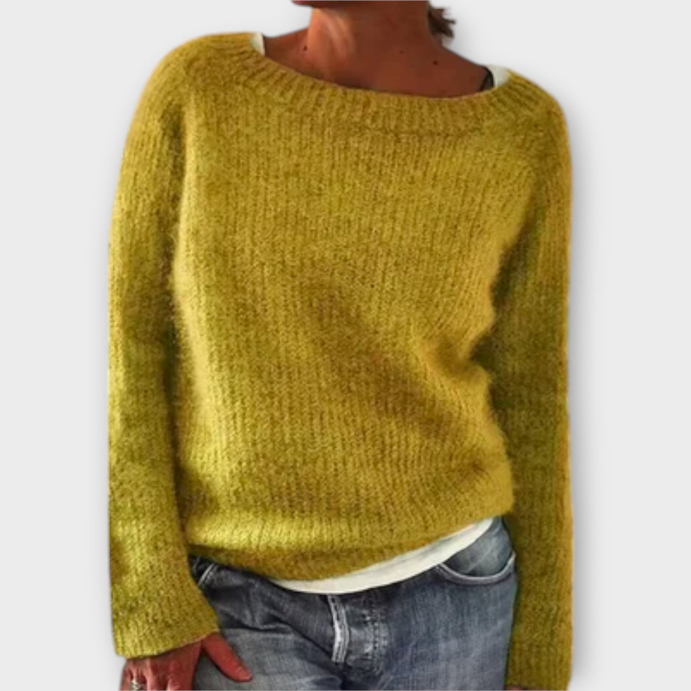 Castorini™ | Solid Color Knit Sweater
