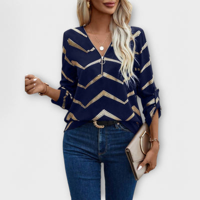 Castorini™ | Blusa Chic Senza Tempo