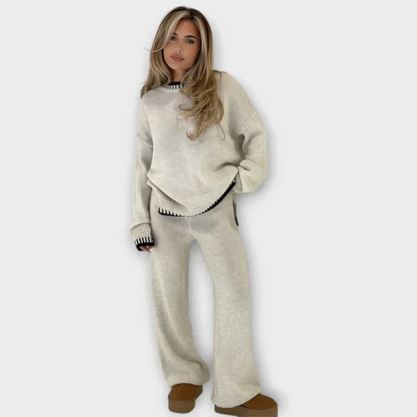 Castorini™ | Set di 2 Pezzi con Top In Maglia