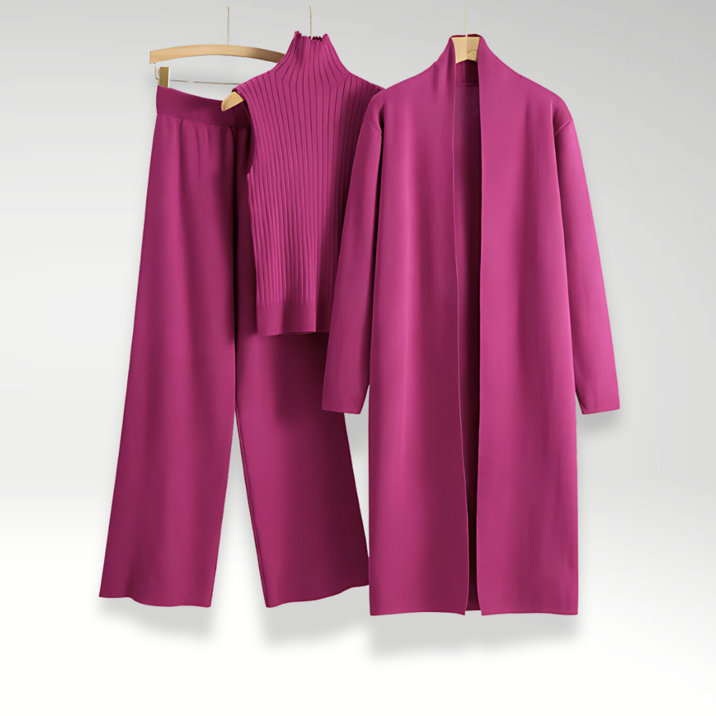 Castorini™ | Completo tre pezzi in maglia