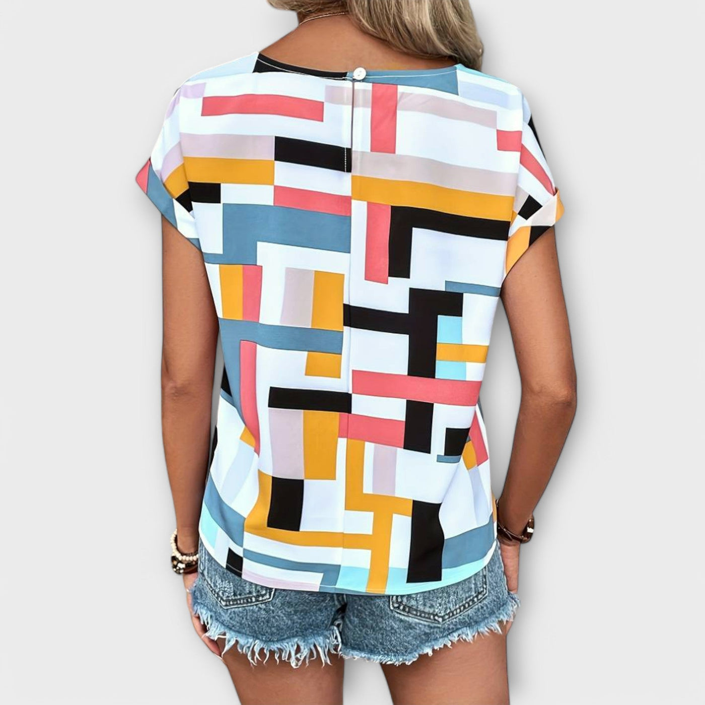 Castorini™ | La Perfetta Blusa a Maniche Corte