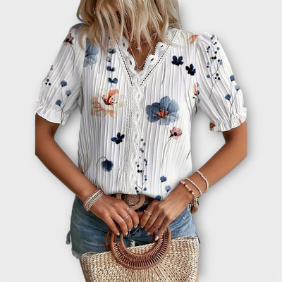 Castorini™ | Blusa V-Neck alla Moda