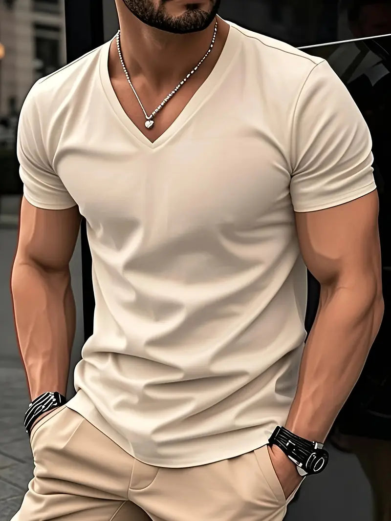 Castorini™ | T-shirt elegante a maniche corte