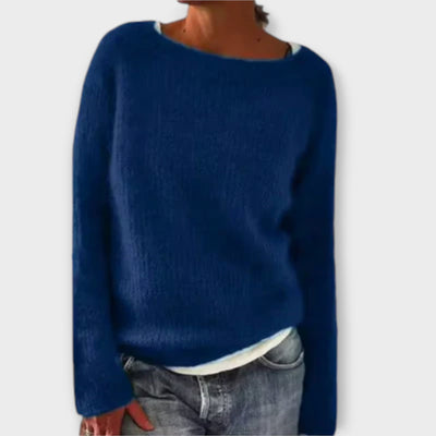 Castorini™ | Solid Color Knit Sweater
