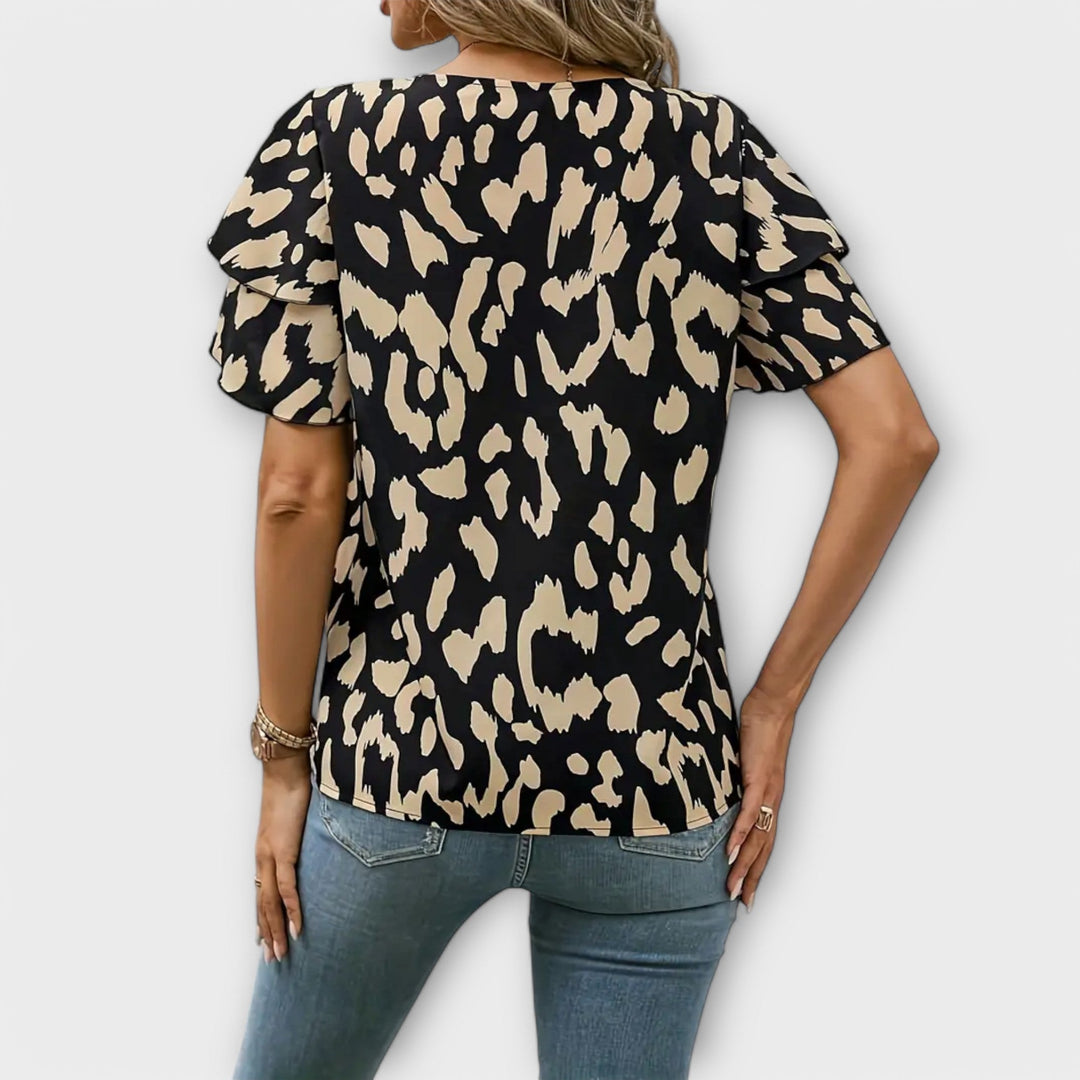Castorini™ | Blusa Relaxed con Collo Rotondo