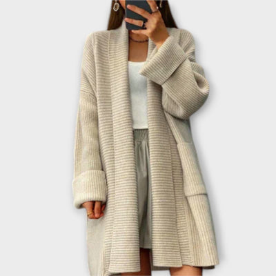 Castorini™ | Long Knit Cardigan