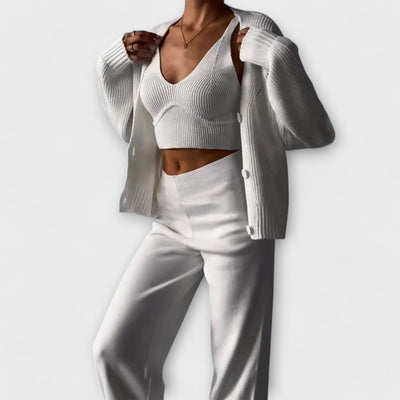 Castorini™ | Set di 3 Pezzi Lavorato a Maglia