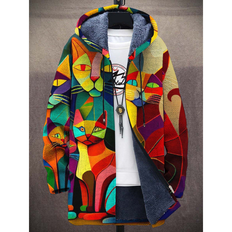 Castorini™ | Cardigan artistico di lusso