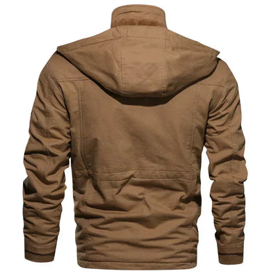 Castorini™ | Giacca bomber da uomo con fodera in fleece