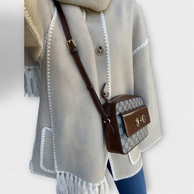 Castorini™ | Cappotto Scarf Elegante