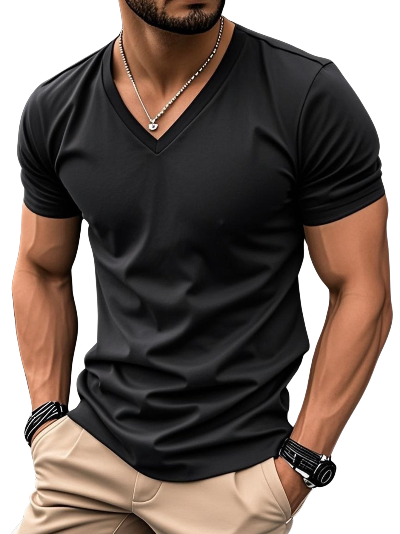 Castorini™ | T-shirt elegante a maniche corte