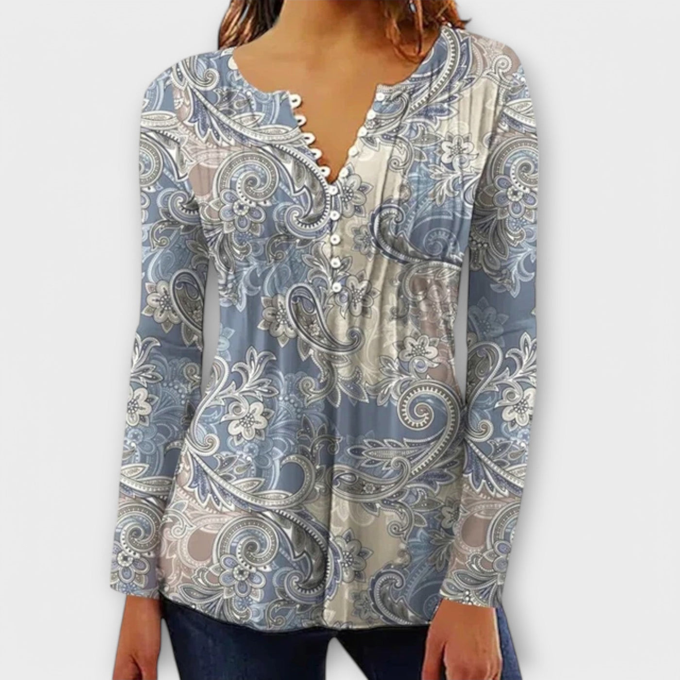 Castorini™ | Blusa con scollo a V