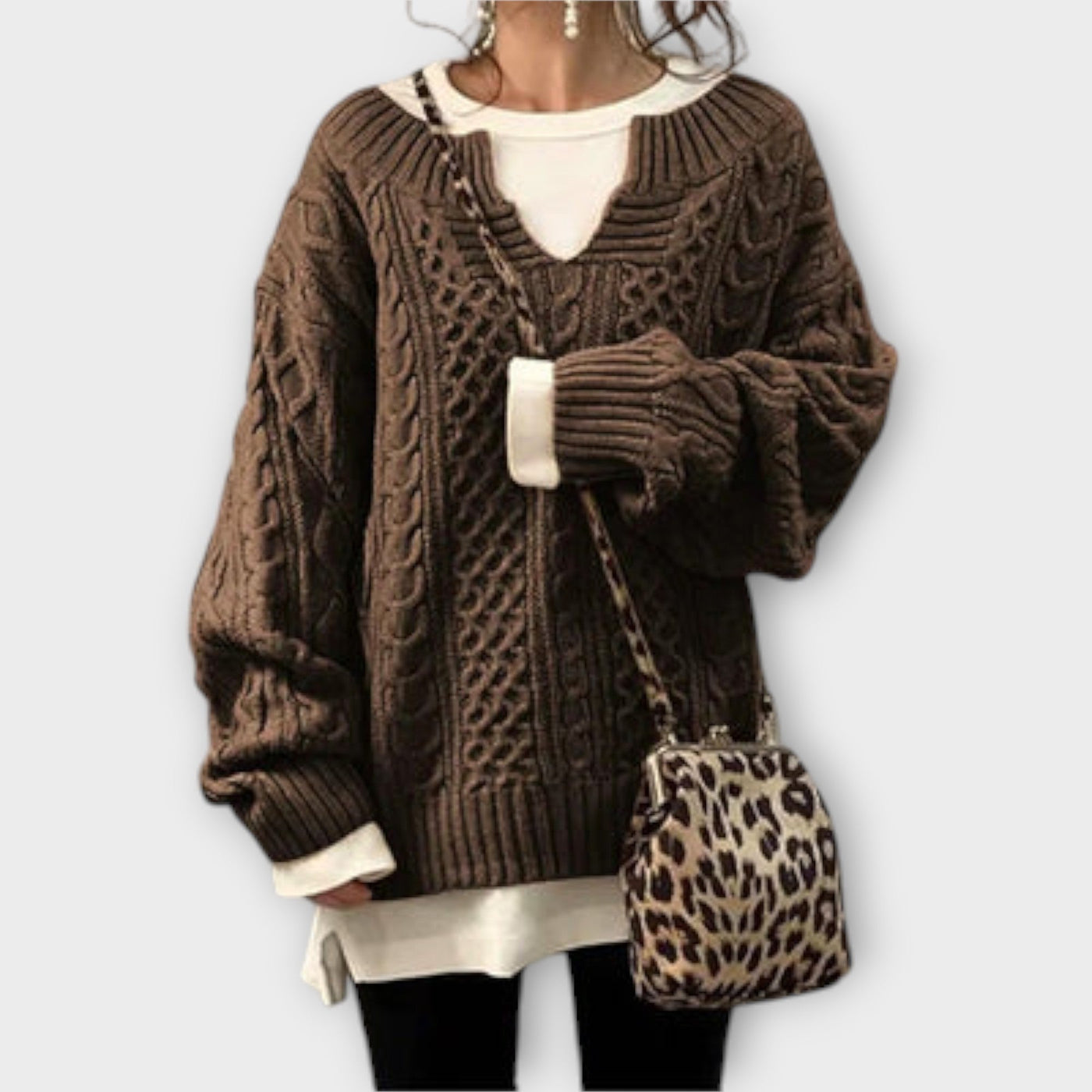 Castorini™ | Oversized Knit Sweater