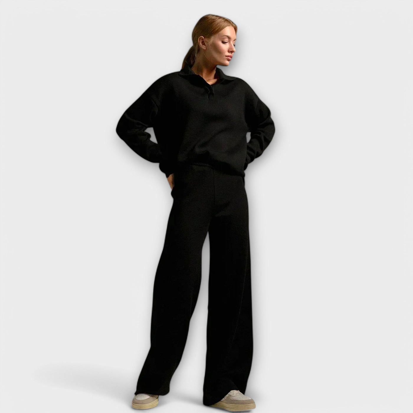 Castorini™ | Set in maglia da donna