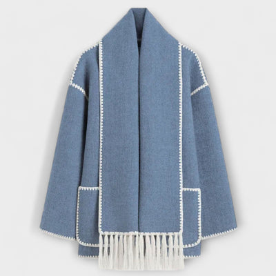 Castorini™ | Cappotto Scarf Elegante