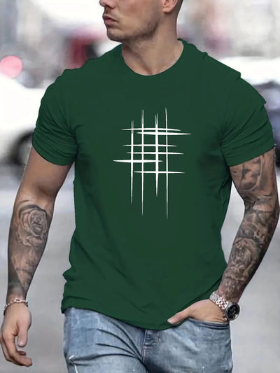 Castorini™ | T-shirt elegante a manica corta con stampa grafica
