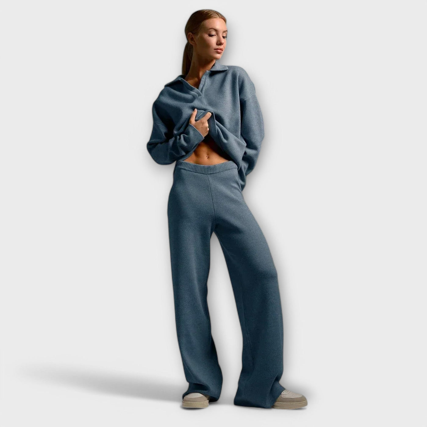 Castorini™ | Set in maglia da donna