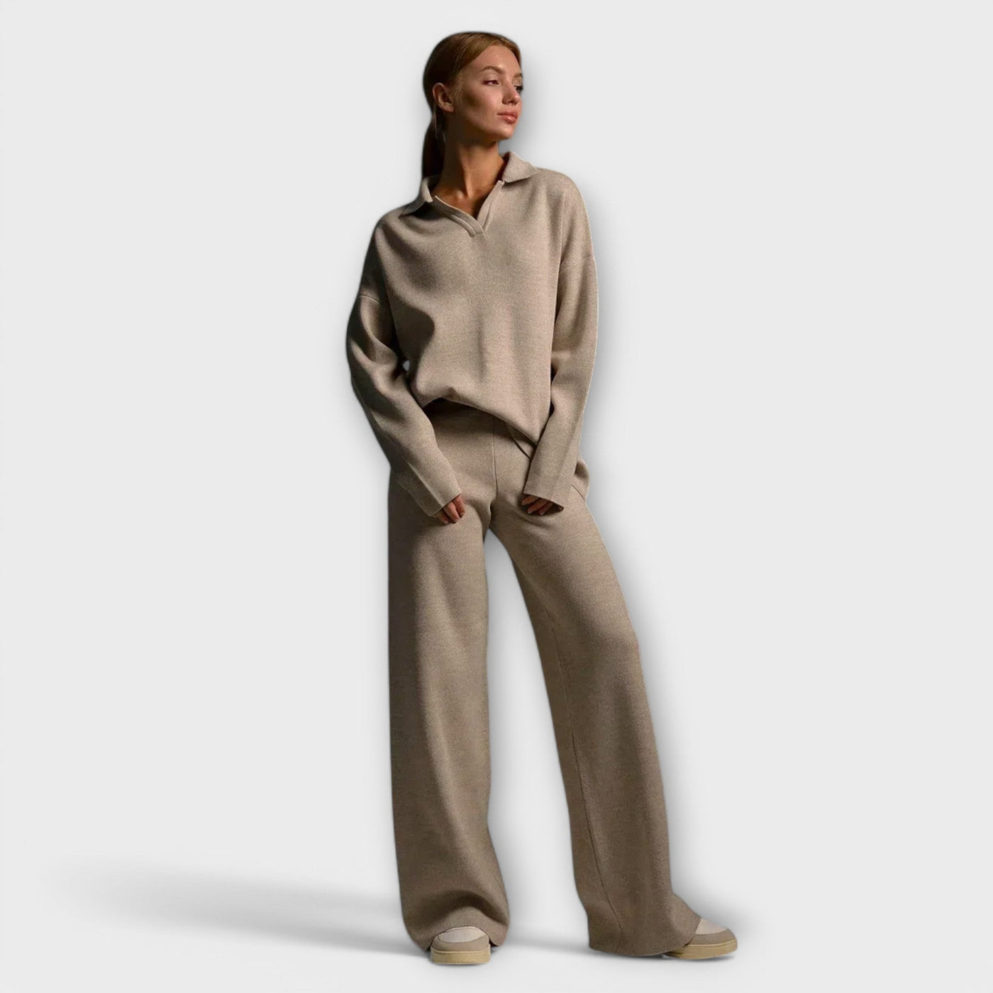 Castorini™ | Set in maglia da donna